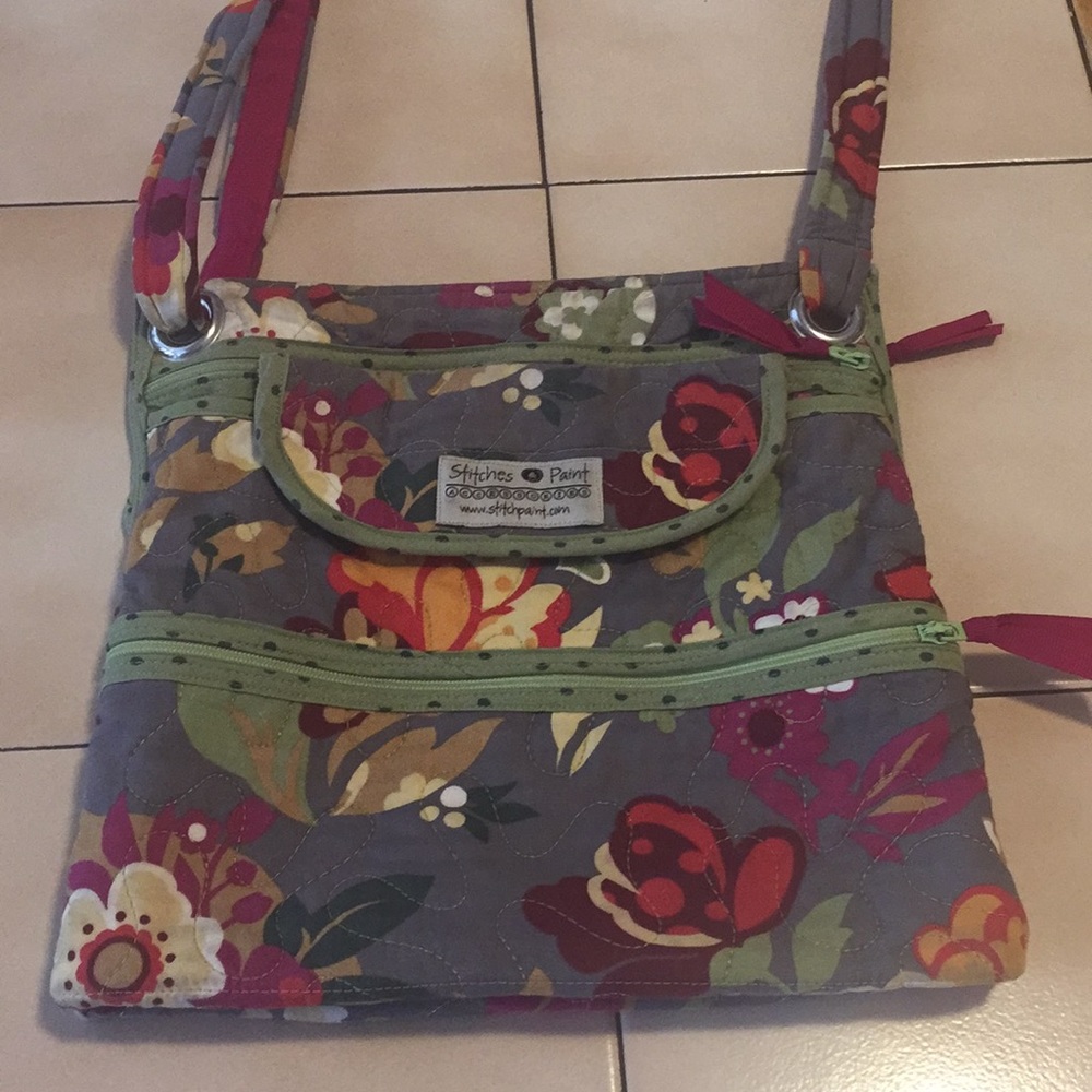 NWOT Stitches & Paint Crossbody